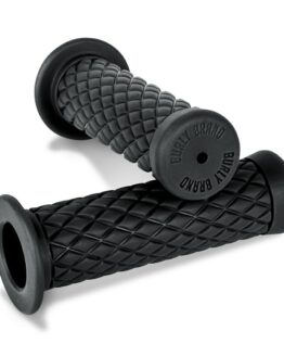 Burly Brand Diamondback 7/8in Rubber Grips Black