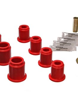 Red Front Control Arm Bushing Set Fits 95-04 Toyota Pickup 4W (Exc T-100/Tundra)