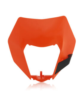 Acerbis Front Headlight Mask Orange For KTM EXC/XC-W/XCF-W