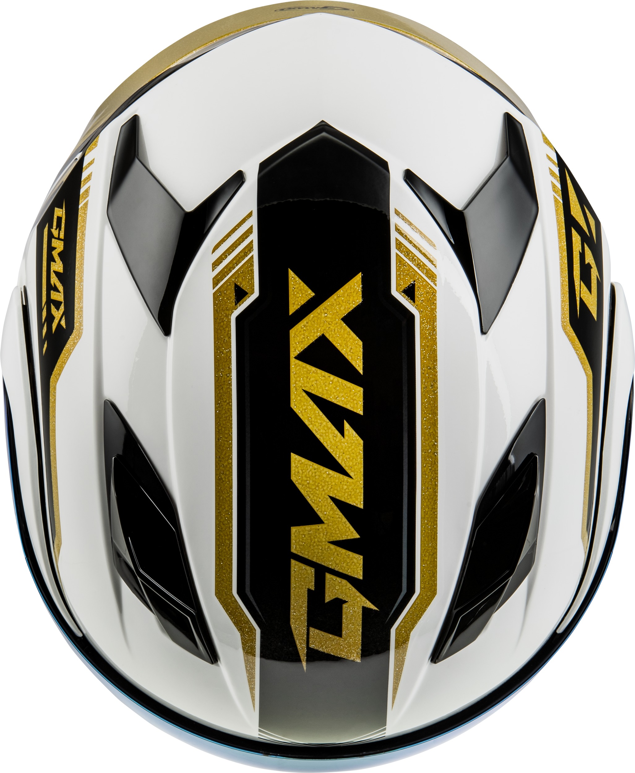 GMAX MD-01 Volta Modular Helmet White/Gold/Black XS - Image 5