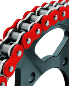 BikeMaster 530x150 BMXR O-Ring Chain Red