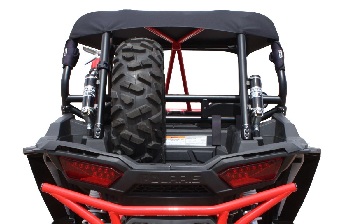 DragonFire RacePace Spare Tire Carrier Black Fits 14-16 Polaris RZR XP 1000 - Image 3