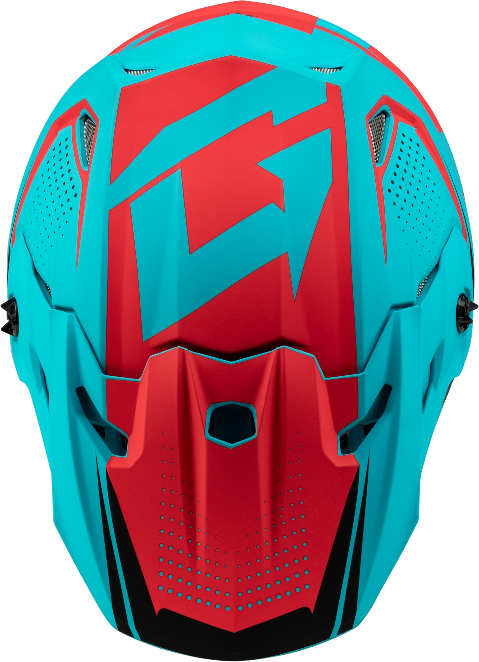 GMAX MX-96 502 Helmet Matte Blue/Red Large Offroad - Image 4
