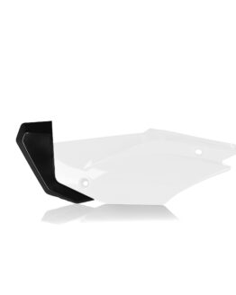 Acerbis Side Panels White/Black For Honda CRF110F 2019-2025