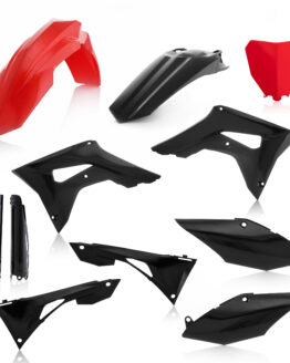Acerbis Full Plastic Kit Red 11pc Pre-Drilled Fits 19-20 Honda CRF250R/450R