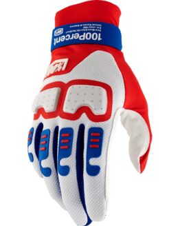 100% Langdale Gloves Red/White/Blue 2XL - 10029-00010