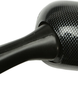 Left Mirror Replacement - Carbon Fiber Look