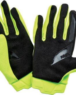 100% Women's Ridecamp Gloves XL - Flo Yellow/Black