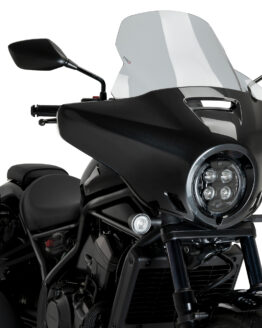 PUIG Touring High-Road Windscreen Smoke For Honda CMX1100 Rebel 1100