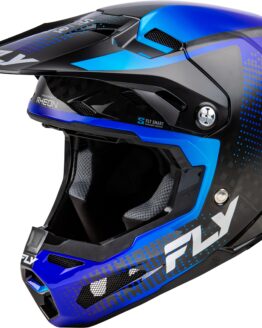 Fly Racing Youth Formula S Carbon Protocol Helmet YL Black/Blue