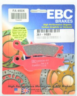 Carbon X Organic Front Brake Pads