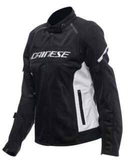 Dainese Air Frame 3 Tex Jacket Womens Black/White/White Size 40