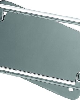 Kuryakyn License Frame & Backing Plate Set 4x7in Chrome