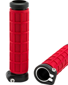 Fire Power Grip-Lock Grips Red/Black