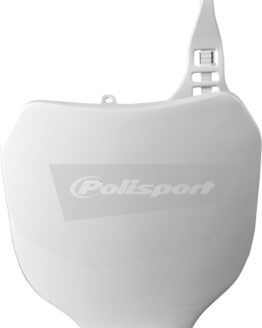 Front Number Plate - White