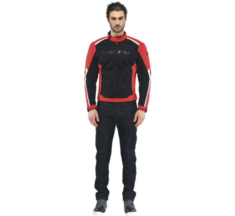Dainese Hydraflux 2 Air D-Dry Jacket Black Lava Red Size 48 - Image 9