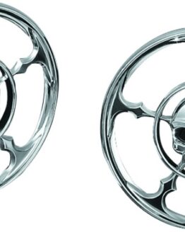 Kuryakyn Zombie Speaker Grills Chrome