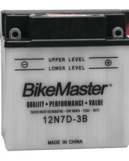 BikeMaster 12N7D-3B Conventional Battery 12V 75 CCA