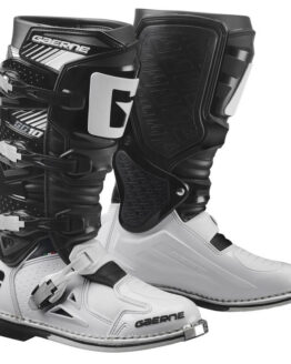 SG-10 Motocross Boots Black/White