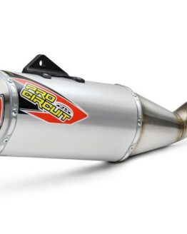 T-6 Stainless Slip On Exhaust w/ S/A