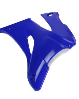 Blue Powerflow Radiator Shrouds Fits 06-09 Yamaha YZ250F, YZ450F