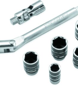 BikeMaster 1/4in Drive Compact Sliding and Folding T-Handle Set