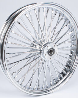 HardDrive Chrome 48-Spoke Front Wheel 21x3.5in 1in Axle For FLT 2000-Up