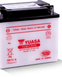 Yuasa YB7C-A Yumicron 12 Volt Battery