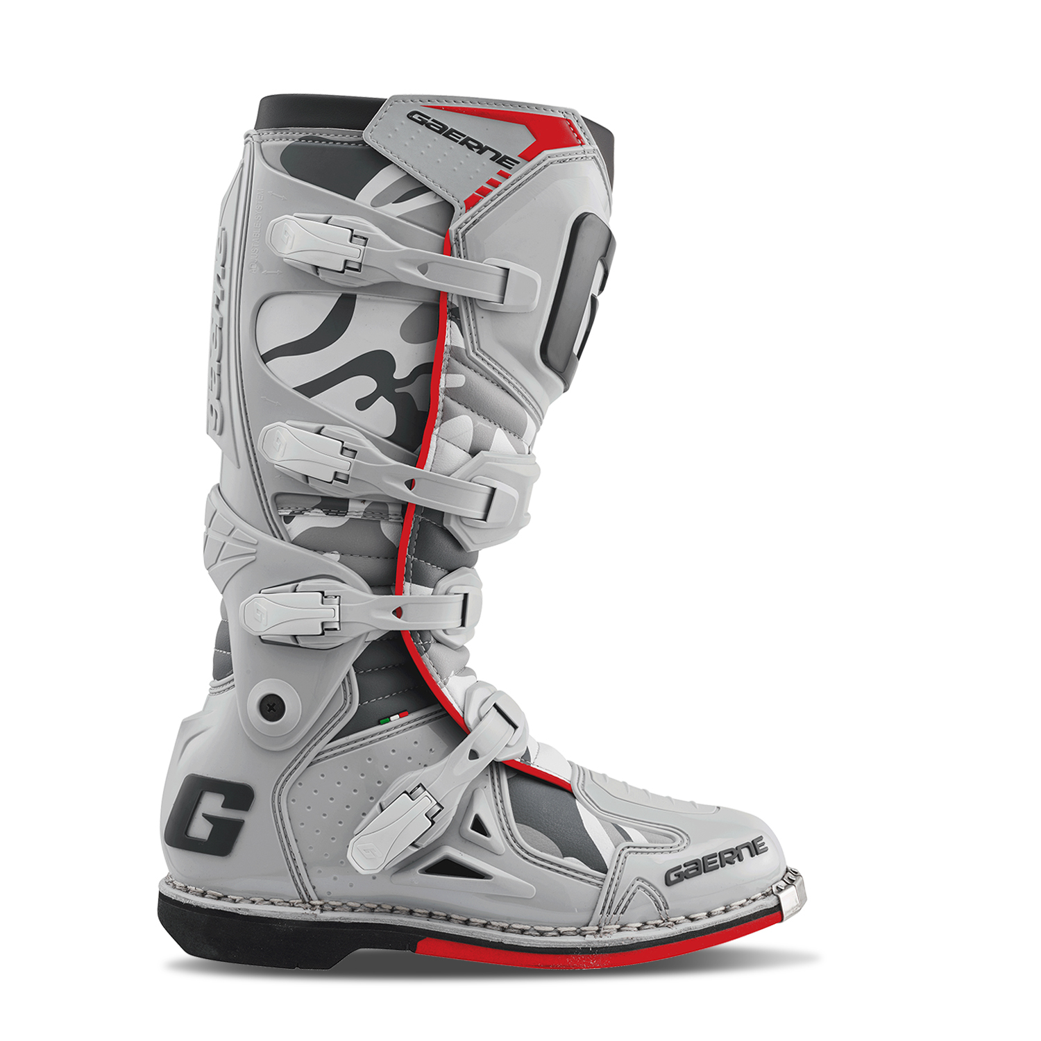 Gaerne Fastback Endurance Boot Snow Camo Size 11 - Image 13