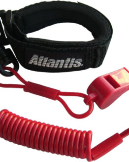 Atlantis Pro Floating Wrist Lanyard Red Watercraft Accessory
