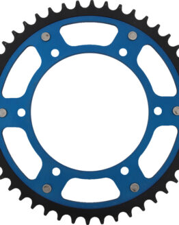 Supersprox Stealth Rear Sprocket 48T Blue 520 Fits Yamaha YZ WR TTR