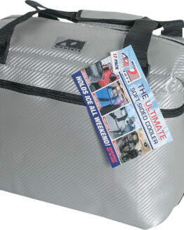 Carbon Cooler 48/PK Silver 21"X13"X13"