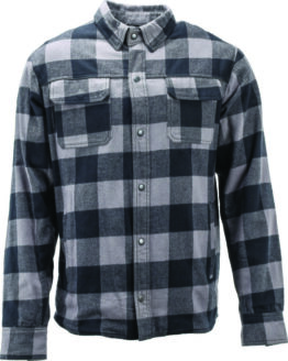 Kuryakyn Vise Flannel Moto Shirt Black 2XL Men's