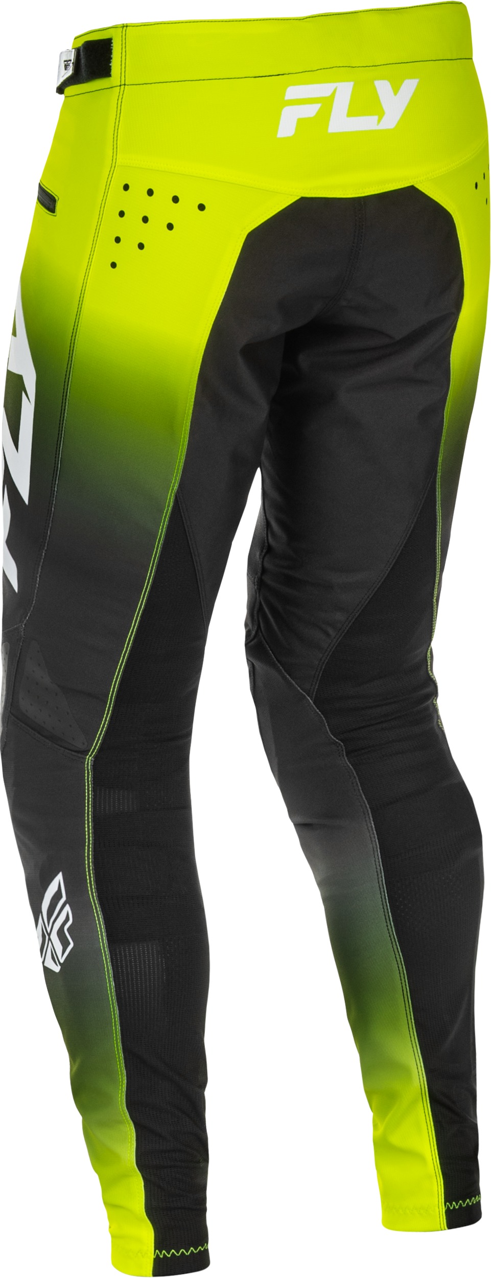 Fly Racing Rayce Bicycle Pants Lime/Black/White Men's 28 - Image 4