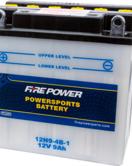 Fire Power 12V Standard Battery 12N9-4B-1 Replacement