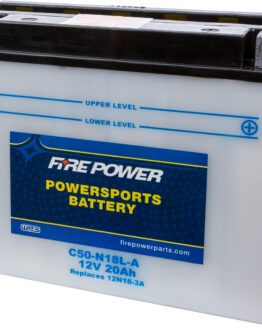 Fire Power 12V Heavy Duty Battery C50-N18L-A Replaces Y50-N18L-A