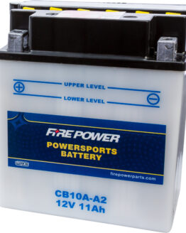 Fire Power CB10A-A2 12V Heavy Duty Battery w/Acid Pack