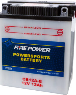 Fire Power CB12A-B 12V Heavy Duty Battery with Acid Pack