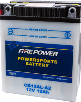 Fire Power CB12AL-A2 12V Heavy Duty Battery w/Acid Pack Replaces YB12AL-A2