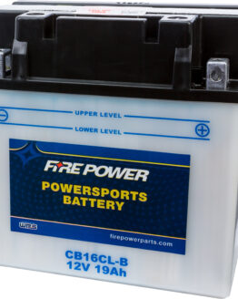 Fire Power 12V Heavy Duty Battery w/Acid Pack CB16CL-B