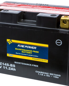 Fire Power CTZ14S-BS Maintenance Free Sealed Battery Replaces YTZ14S-BS