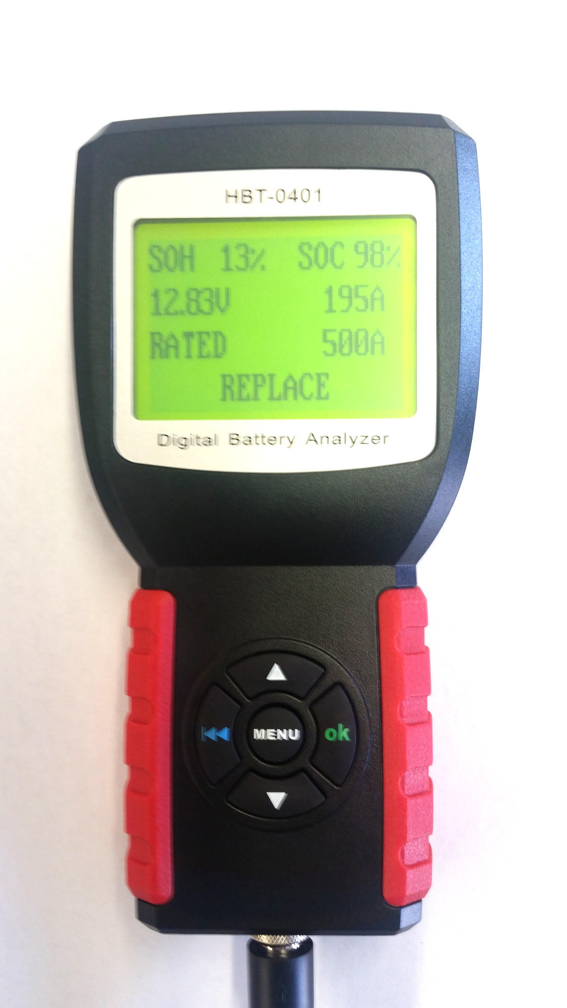 Fire Power Digital Battery Tester Red - Image 4
