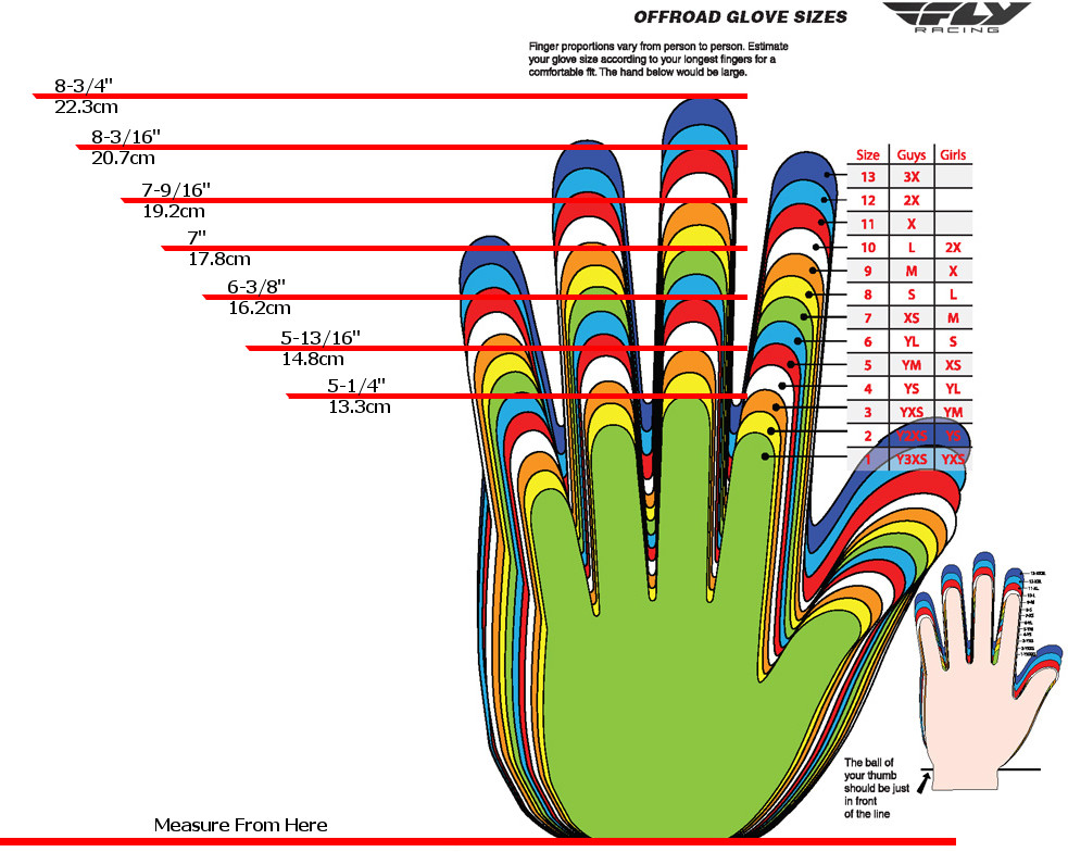 Patrol Xc Lite Riding Gloves For MX & Off-Road Black Size 13 - Image 4