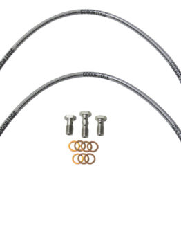 Stainless Steel 2 Line Front Brake Kit