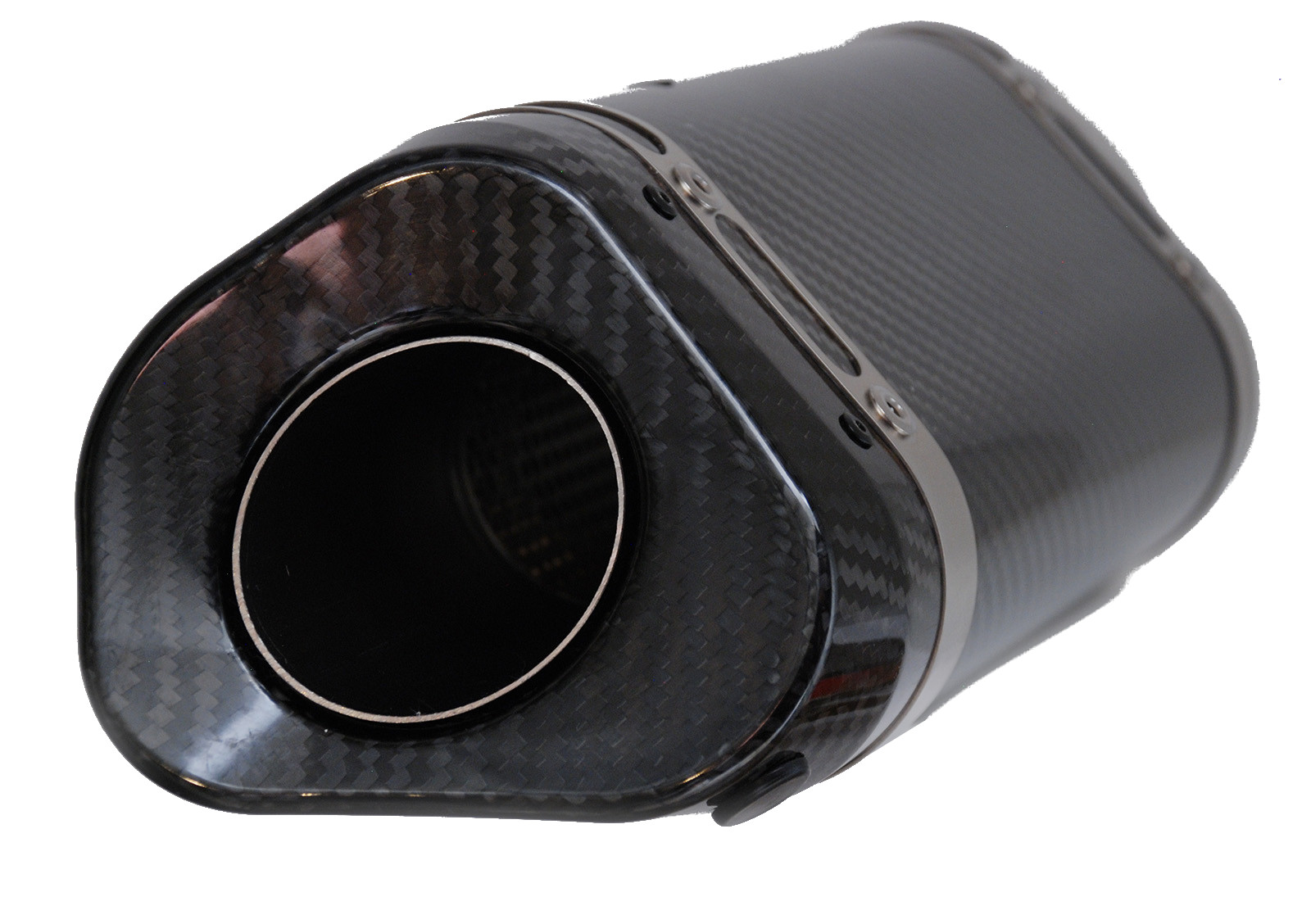 Graves Carbon Fiber Slip-On Exhaust Black Fits 09-18 Kawasaki ZX6R - Image 7
