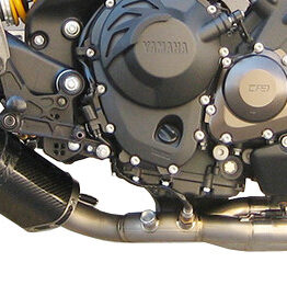 Graves Carbon Titanium Full Exhaust Black Fits MT09 FZ09 FJ09 XSR900