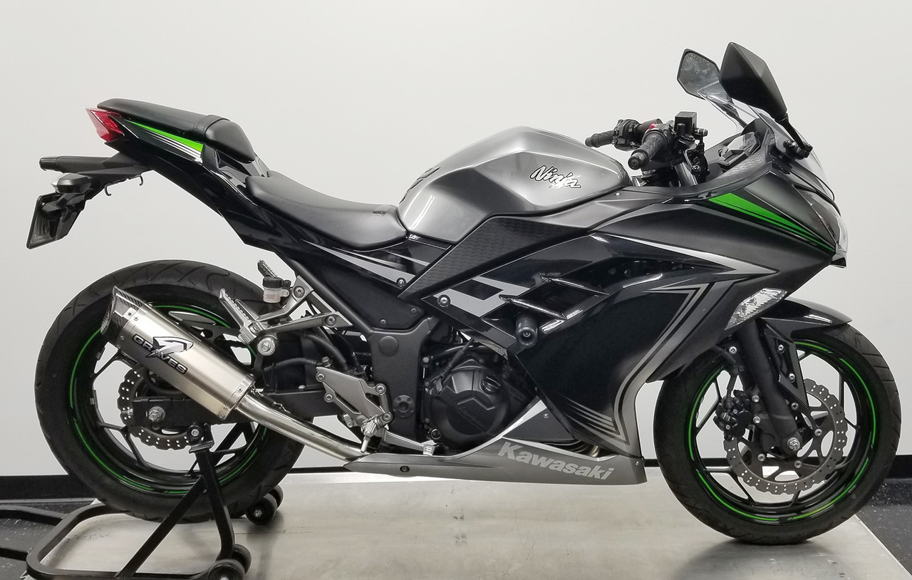 Kawasaki Ninja EX300 Full Exhaust System - Image 4