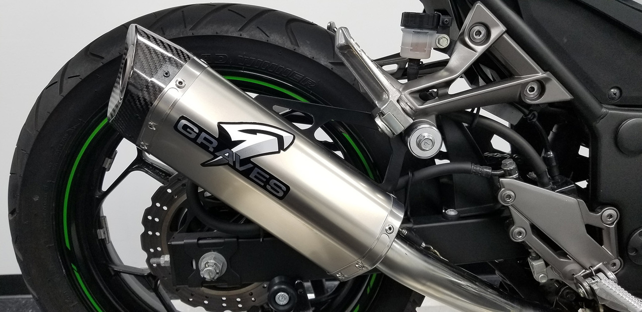 Kawasaki Ninja EX300 Full Exhaust System - Image 5