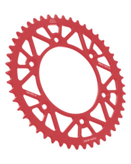 Red Aluminum Rear Sprocket - 47 Tooth 520