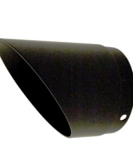 Kerker Slash Steel Black End Cap for 3-1/2" Exhaust Mufflers